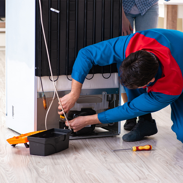 how much do you charge for refrigerator repair services in Beaconsfield IA